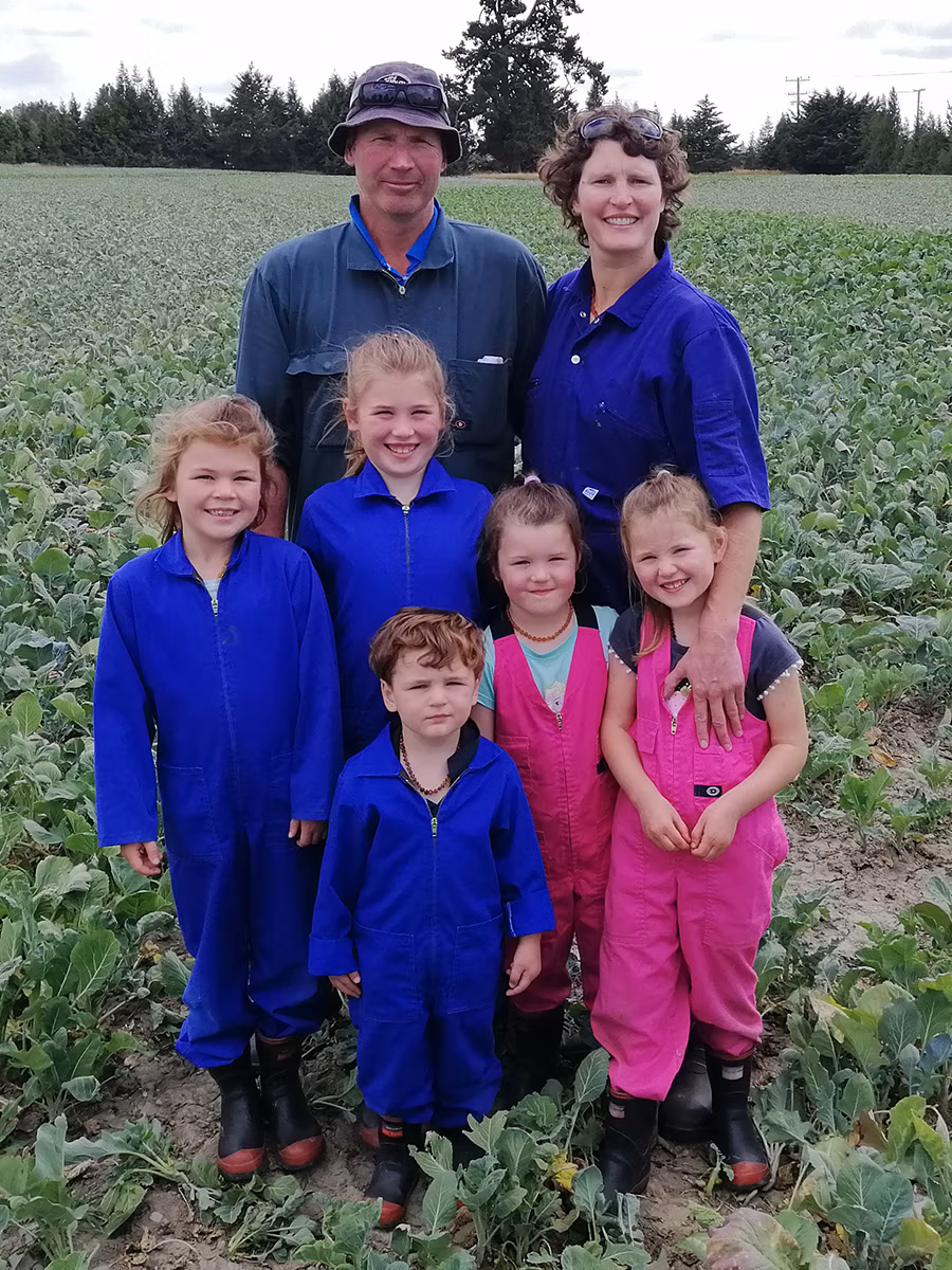 Hugh and Jennifer Forsythe and their children