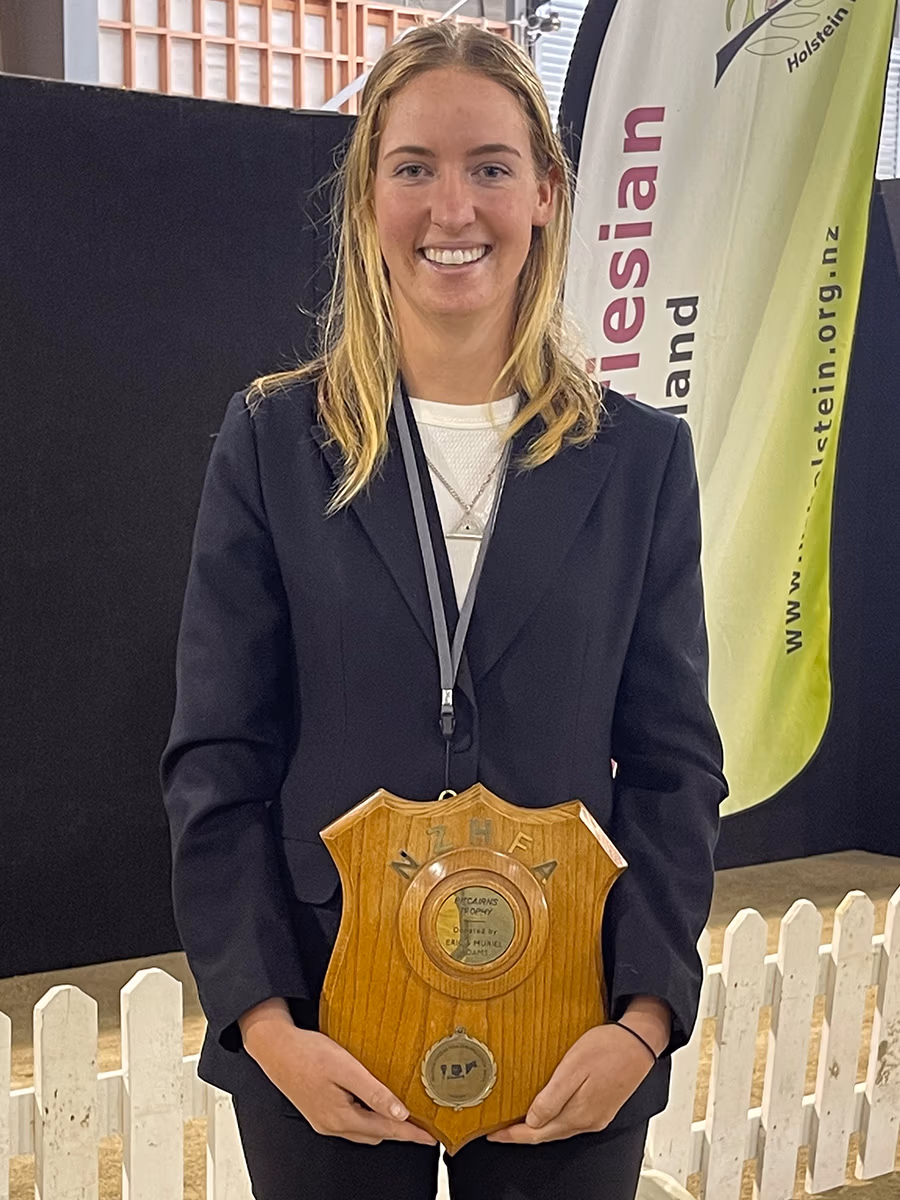 Annie Gill, 2023 Pitcairns Trophy Winner