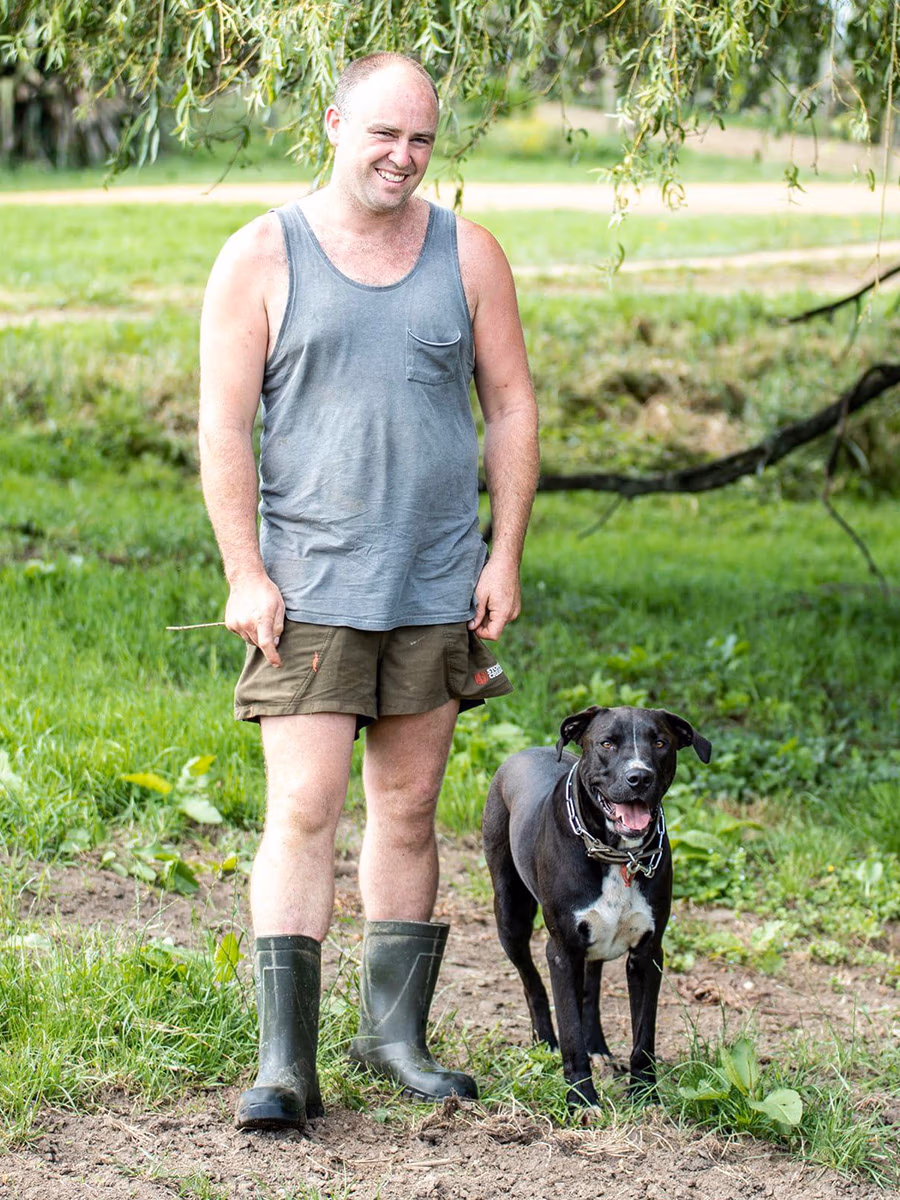 Adam Taylor with Duke