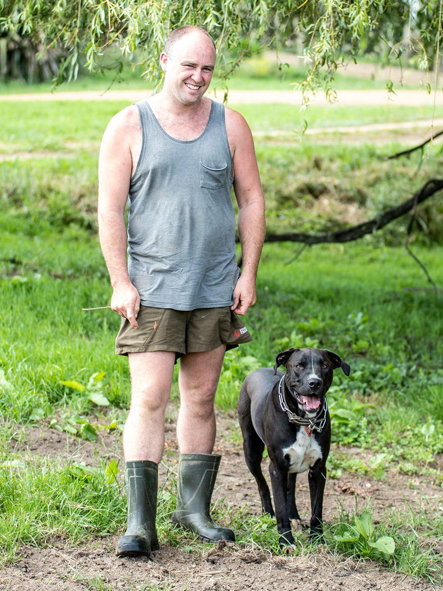 Adam Taylor with Duke