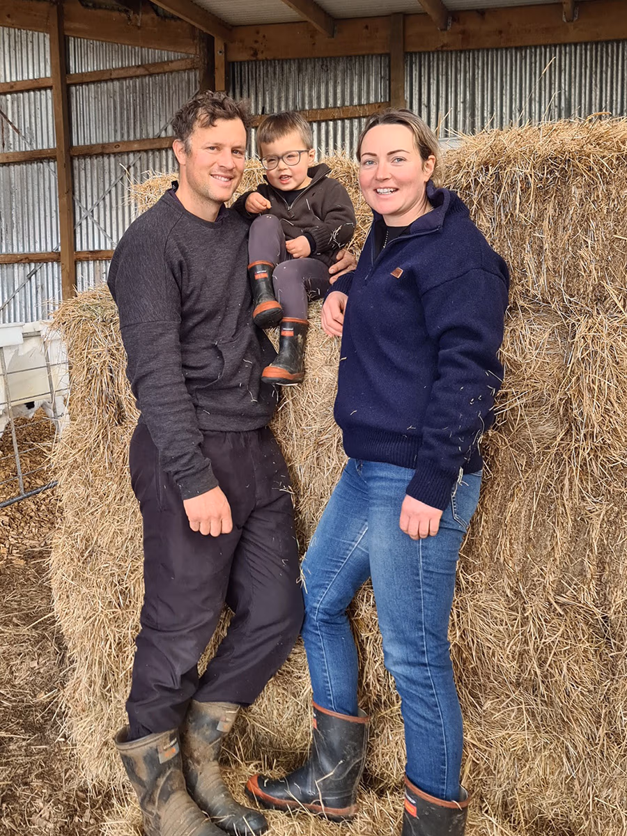 Blair, Oakley (2) and Nicola Childs