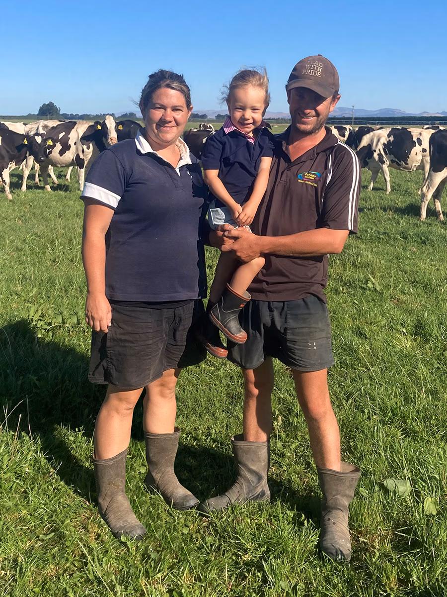 Louise, Stella (3) and William Bailey