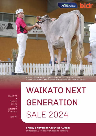 2024 Waikato Next Generation Sale COVER