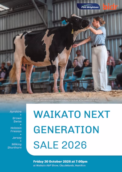 2026 Waikato Next Generation Sale COVER