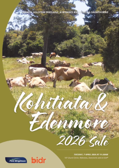 Kohitiata & Edenmore 2026 Sale COVER