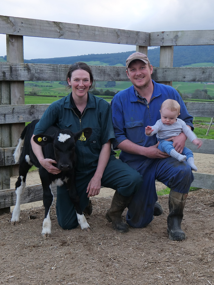 Emma, Chris and Beau (6 months) Poole