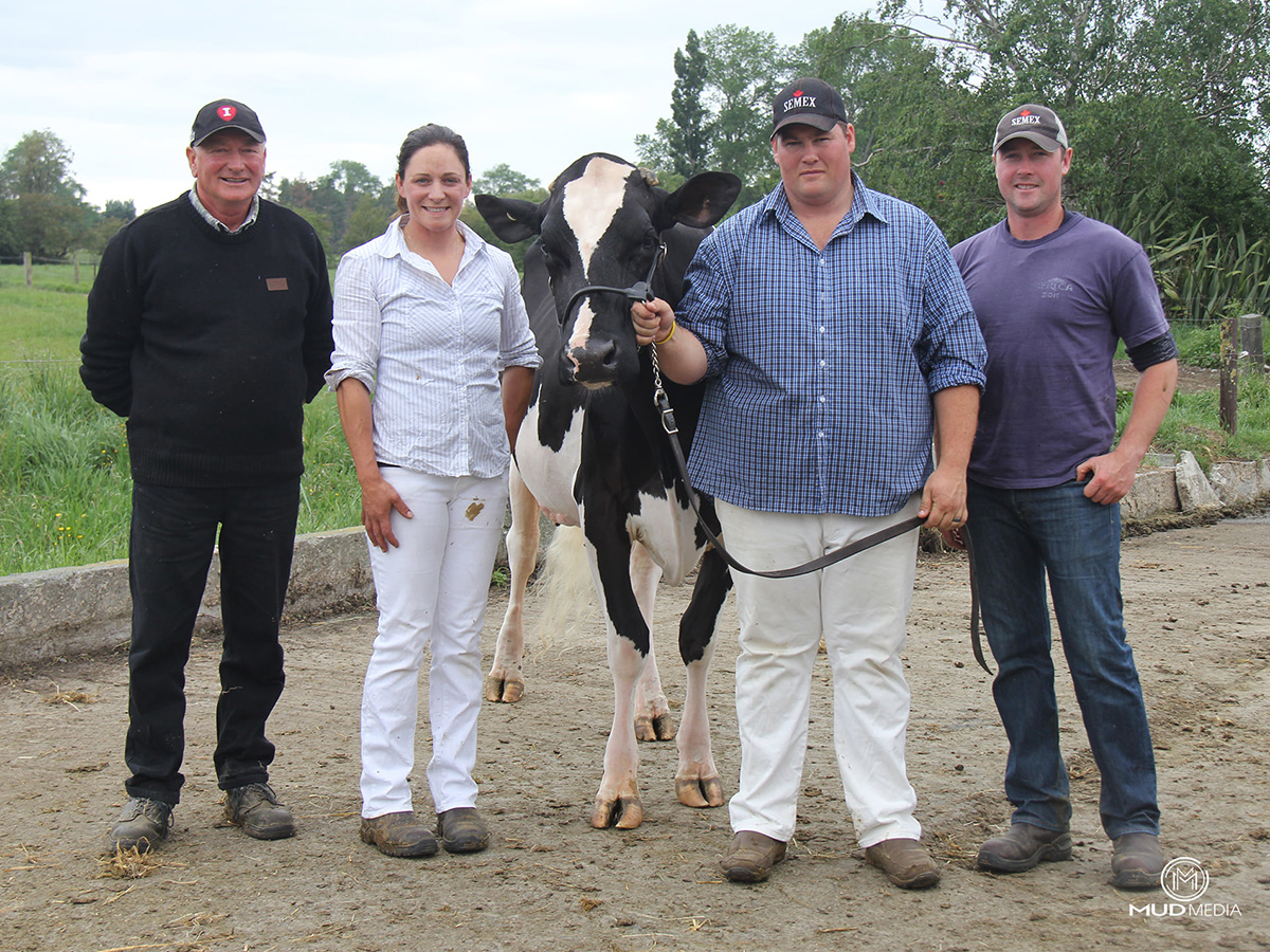 The Sherriff family. Pictured L-R Peter Sherriff, Olivia Cahill, Isaac Kelsen and Jarod Cahill. Photo credit Dianna Malcolm, Mud Media The Sherriff family. Pictured L-R Peter Sherriff, Olivia Cahill, Isaac Kelsen and Jarod Cahill. Photo credit Dianna Malcolm, Mud Media
